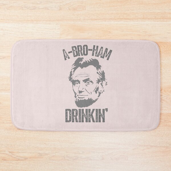 Item preview, Vintage Abroham Drinkin Funny Typography and Lincoln illustration  designed and sold by garniturex.