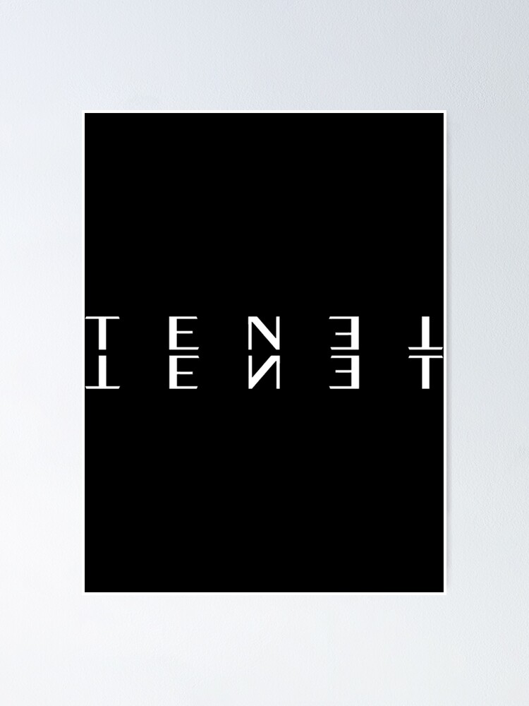 “TENET Logo” Poster for Sale by NicolasParisian | Redbubble