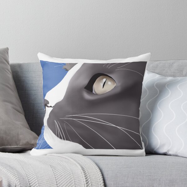 Item preview, Gato gris designed and sold by Designhelms.