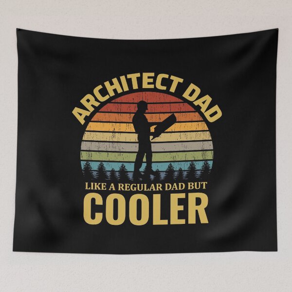 Item preview, Architect Dad Architecture Fathers day Funny Saying designed and sold by CuteDesigns1.