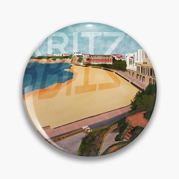 Item preview, Biarritz designed and sold by cr-illustrator.