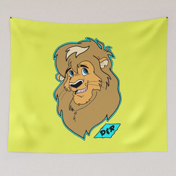 Item preview, I JUST REALLY LIKE LIONS OKAY? LION HEAD T-SHIRT designed and sold by wacko41.