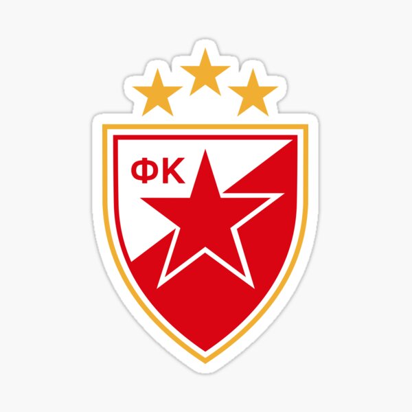 Item preview, Crvena Zvezda Red Star crest designed and sold by kikirikipiki.