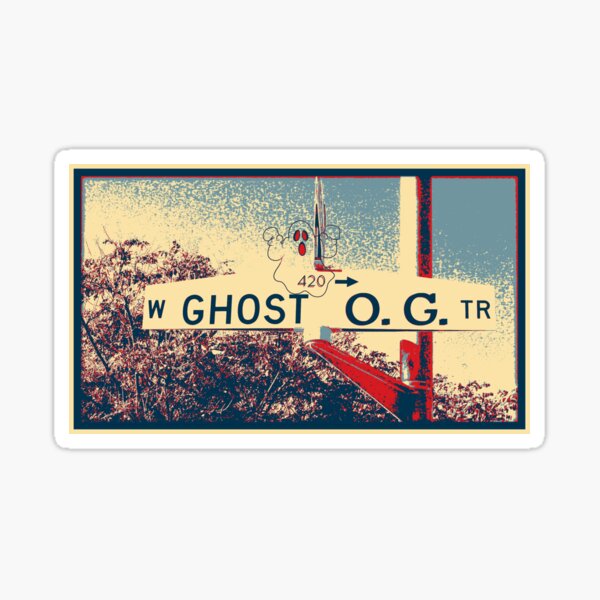 Ghost O.G. Sticker