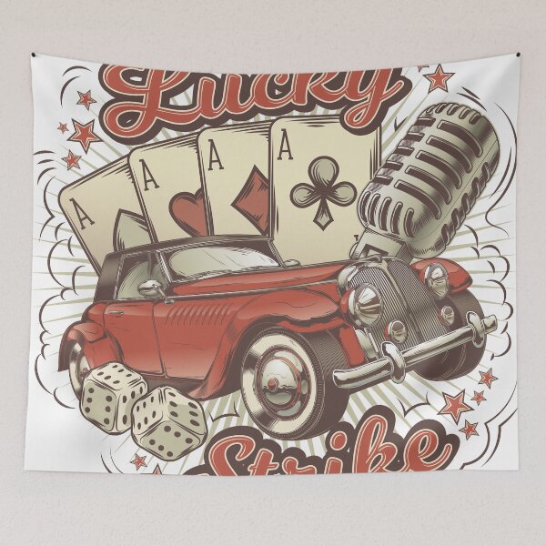 Item preview, Lucky strike poker designed and sold by Vectshirt-shop.