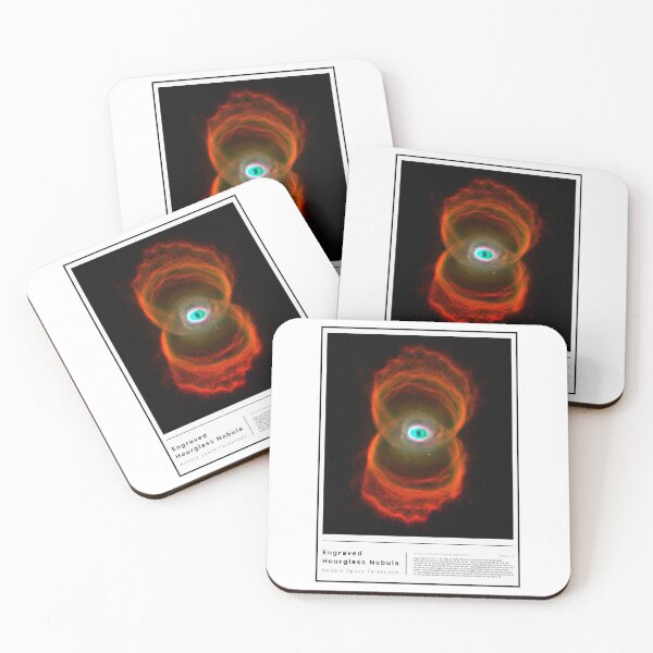 Item preview, Engraved Hourglass Nebula designed and sold by SPACESTORY.