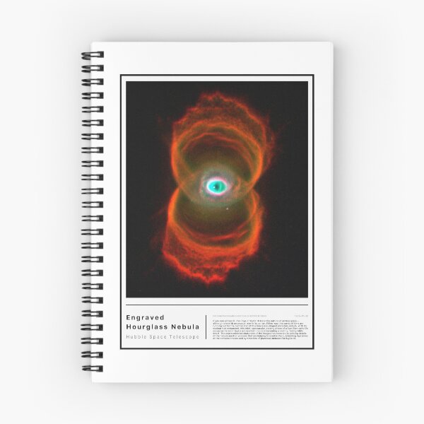 Item preview, Engraved Hourglass Nebula designed and sold by SPACESTORY.