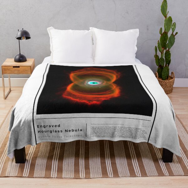 Item preview, Engraved Hourglass Nebula designed and sold by SPACESTORY.