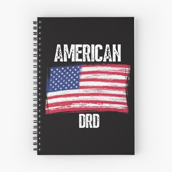 Item preview, American DRD Typography and USA flag illustration  designed and sold by garniturex.