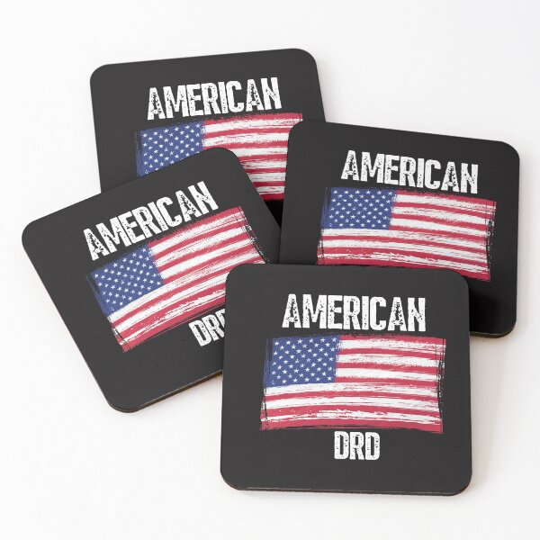 Item preview, American DRD Typography and USA flag illustration designed and sold by garniturex.