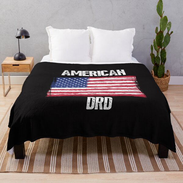 Item preview, American DRD Typography and USA flag illustration  designed and sold by garniturex.