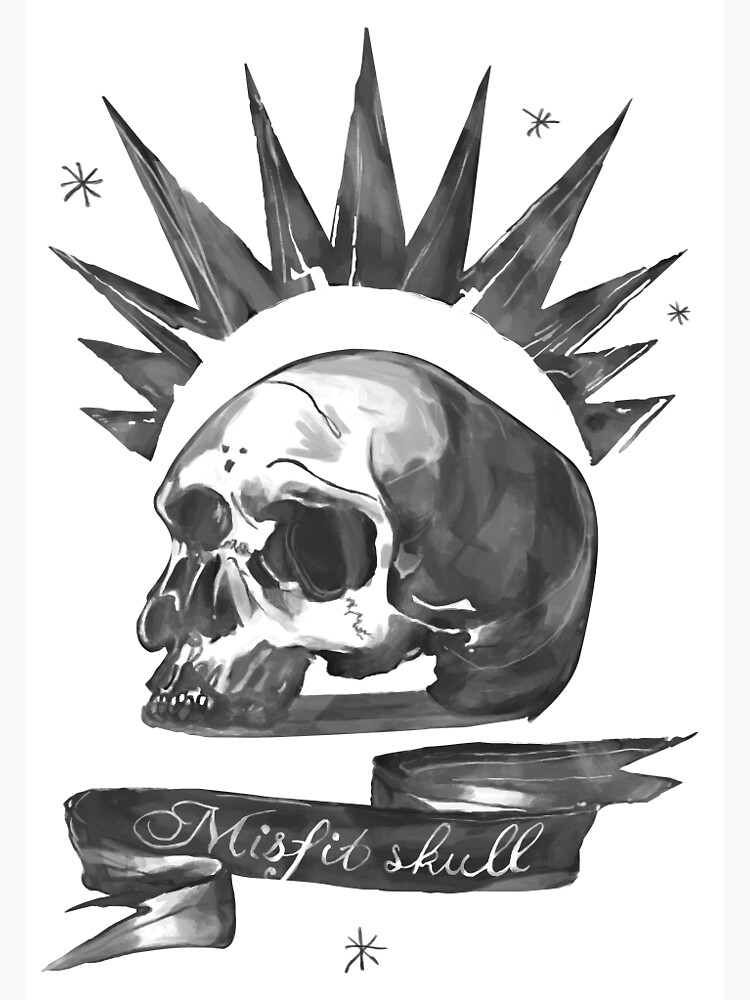 Disover Chloe Price - Misfit Skull Premium Matte Vertical Poster
