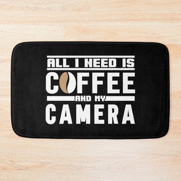 Item preview, All I Need is Coffee and My Camera ,Photography  funny designed and sold by plussorn.