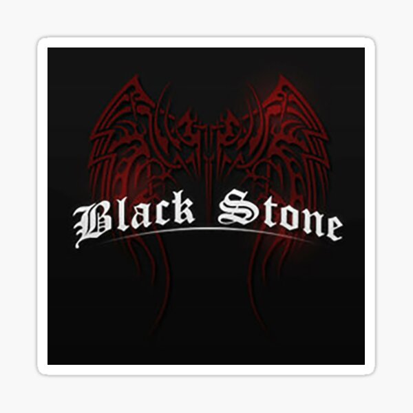 Nana The Black Stones Band Logo Sticker By ThePeachPit Redbubble