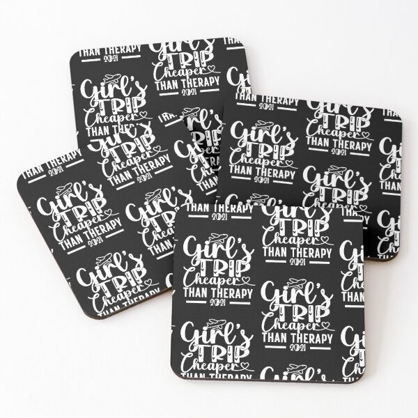 Item preview, Girls Trip Cheaper Than Therapy 2021, summer, sister, travel, funny, girls camping, cheaper, birthday, adventure, girls, vacation designed and sold by plussorn.