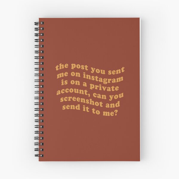 Item preview, The Post You Sent on Instagram is Private designed and sold by YourHostTonight.