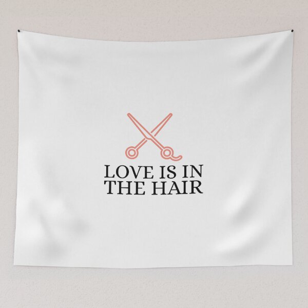 Item preview, Love Is In The Hair designed and sold by RiseandShineTee.