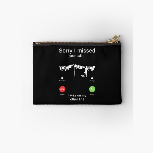 Item preview, Sorry I Missed Your Call I Was On My Other Line - Laundry Washing Line designed and sold by itsokaybyme.