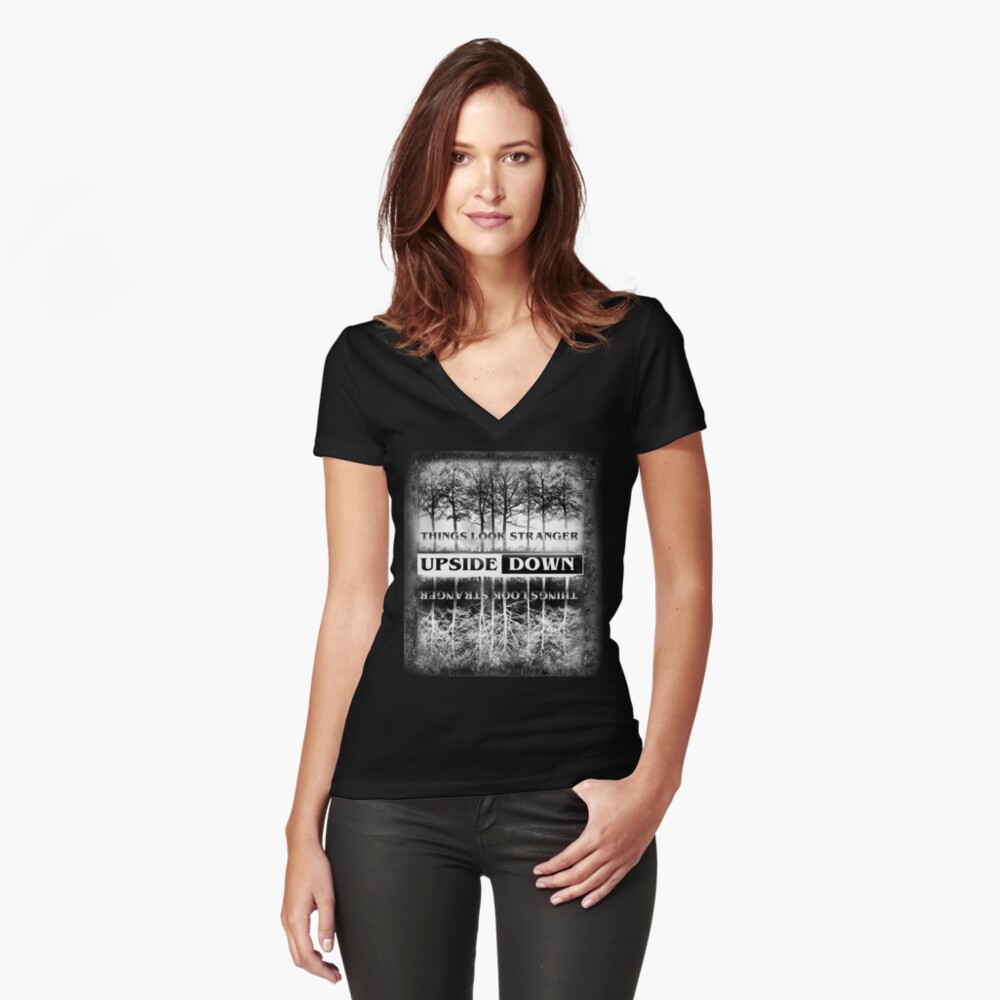 Item preview, Fitted V-Neck T-Shirt designed and sold by TJA3200.