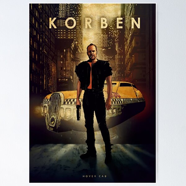 "Korben Dallas Hover Car Car Legends" Poster for Sale by Great