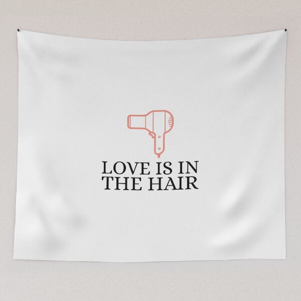 Item preview, Love Is in The Hair designed and sold by RiseandShineTee.