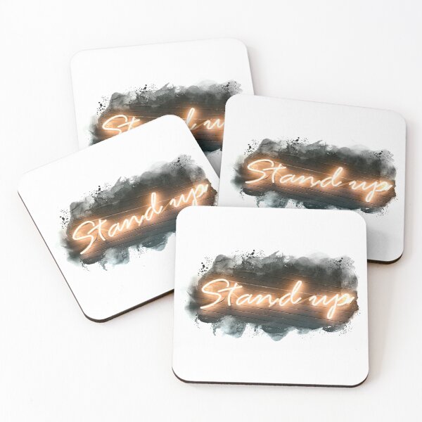 Item preview, Aquarelle neon text stand up designed and sold by Aqua-Diamond.