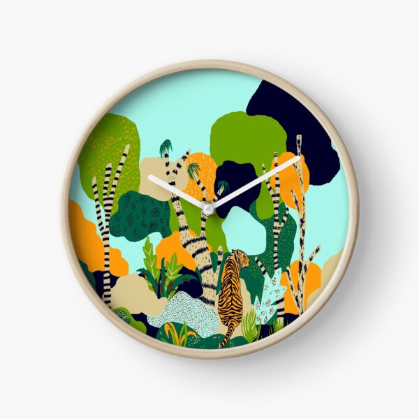 Vista previa del artículo con la obra «Jungla alegre», diseñado y vendido por CressieDobbs.