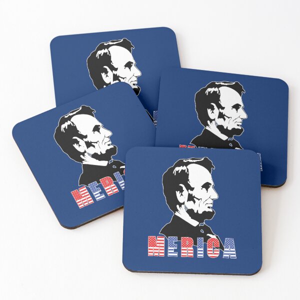 Item preview, Funny Abe Merica | 4th of July gifts designed and sold by Feline Rockstars.