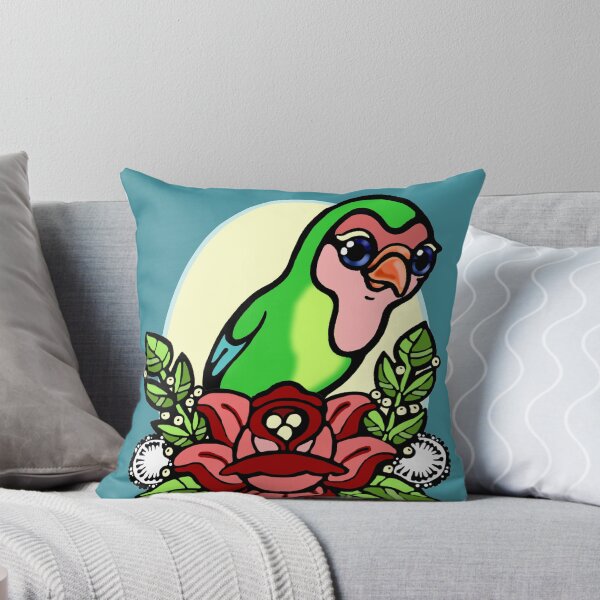Item preview, lovebird tattoo designed and sold by sandpiperstudio.