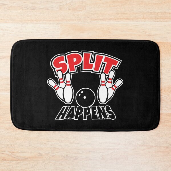 Item preview, Split Happens Bowling Humor designed and sold by SpoofTShirts.