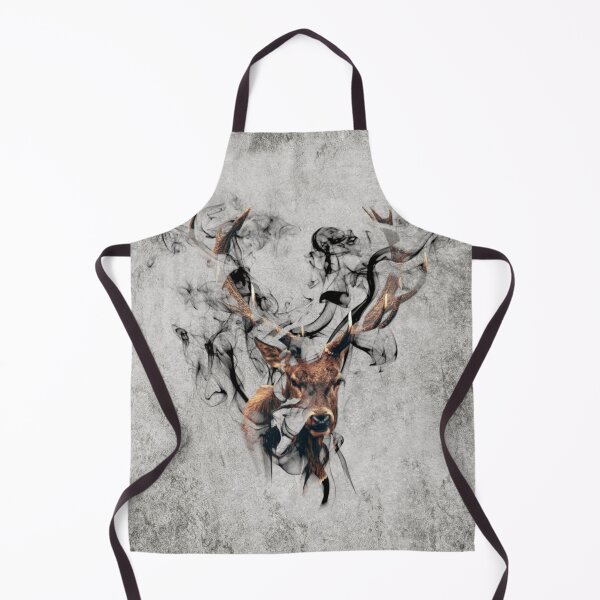 Item preview, Deer Smoke Animal Print designed and sold by ESand-Designs.