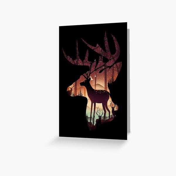Item preview, Mystical Deer designed and sold by Dan Elijah Fajardo.