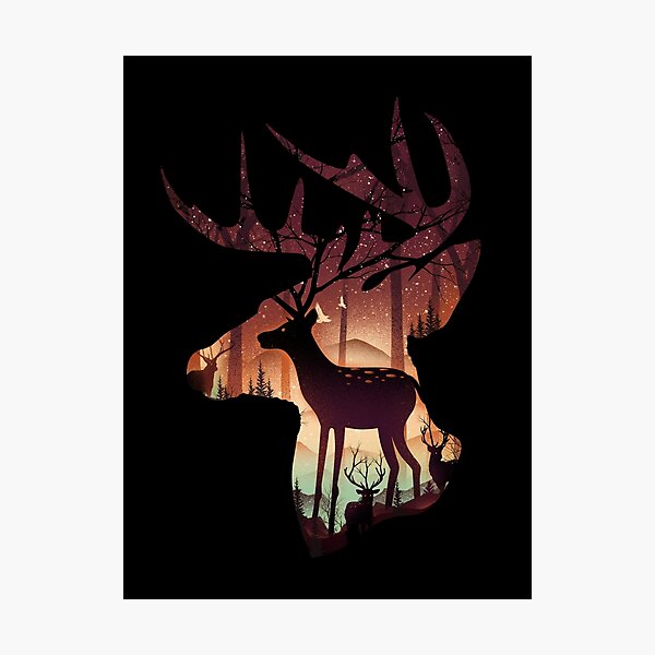Item preview, Mystical Deer designed and sold by Dan Elijah Fajardo.