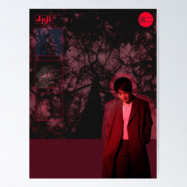 Item preview, Minimalist Joji Discography Poster designed and sold by sammayberg.