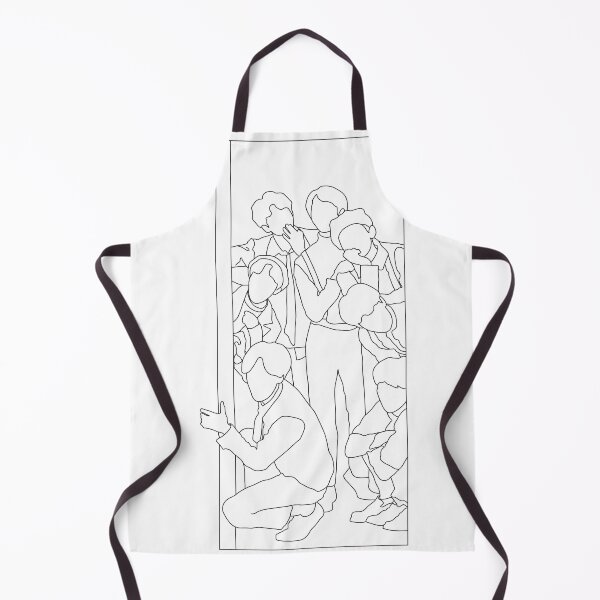 Item preview, Magic Shop Black Outline Print on White designed and sold by lineartdesigns.