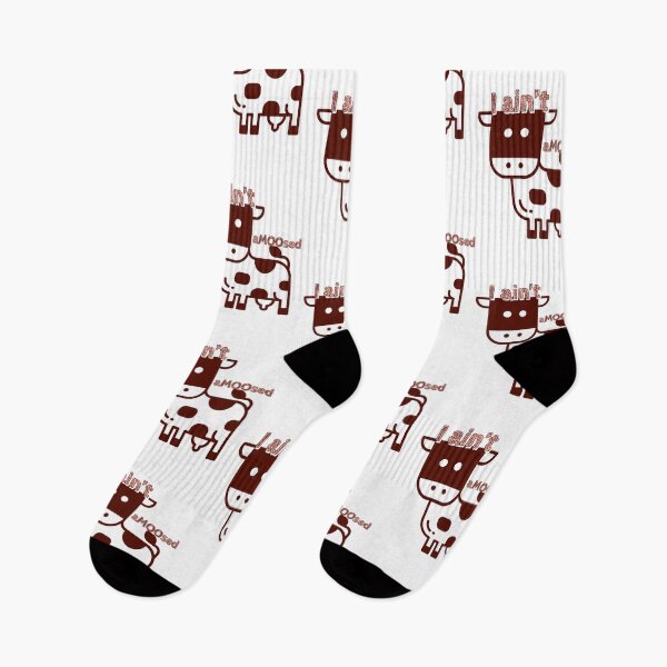 Item preview, I ain't amoosed cow kawaii cute designed and sold by KuroiFND.
