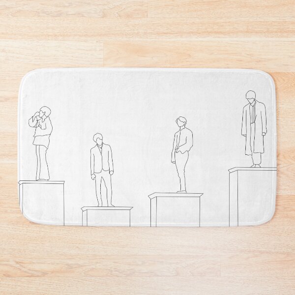 Item preview, The Truth Untold Black Outline Print on White designed and sold by lineartdesigns.