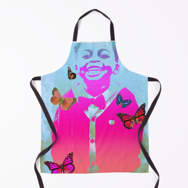 Item preview, vintage pop art culture cloud and butterfly blend kid portrait designed and sold by PawsRetroStudio.