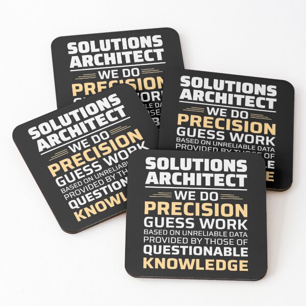 Item preview, Solutions Architect Architecture Funny Saying designed and sold by CuteDesigns1.
