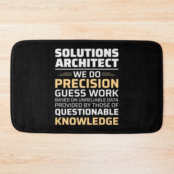Item preview, Solutions Architect Architecture Funny Saying designed and sold by CuteDesigns1.