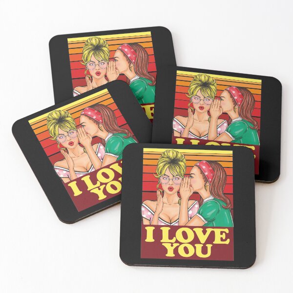 Item preview, I Love You- Lesbian Love- Girlfriends- My Confession designed and sold by EvaWolf.