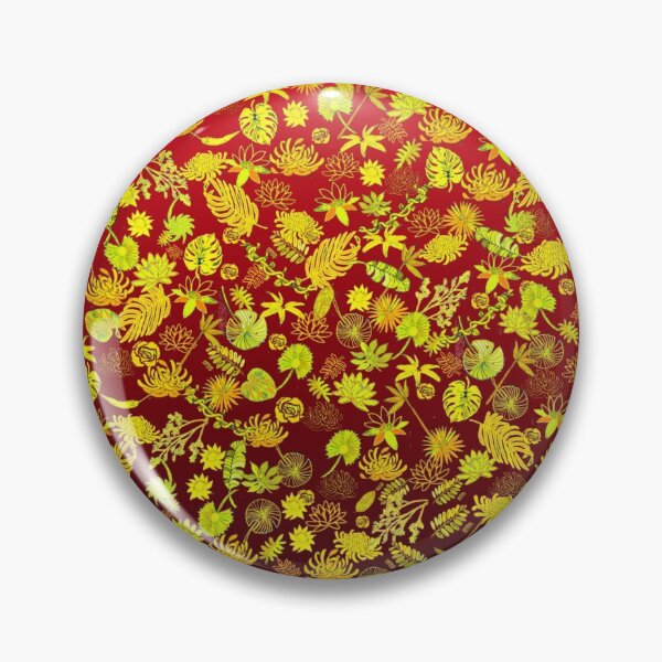 Artikelvorschau, ROTE UND GOLD TUMBLING BOTANIK entworfen und verkauft von KINGTOUCAN.