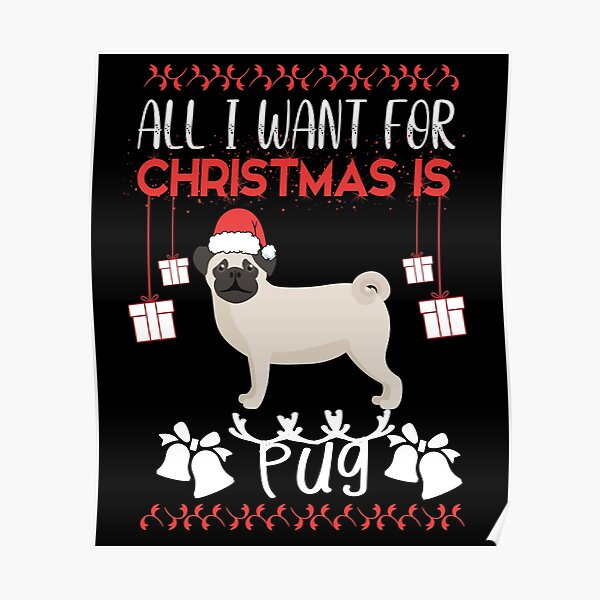 Poster Divertido Diseno Navideno Malimalista Todo Lo Que Quiero Para Navidad Es Mascota Cachorro De Perro Salchicha Lindo Cachorro De Perro Salchicha Bebe Manimalista Regalo De Navidad Para El Dueno Del Perro