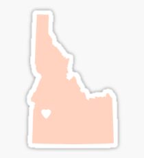 Idaho Peach Sticker