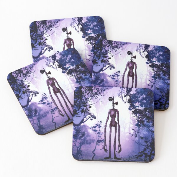 Item preview, Siren head in purple horror background  designed and sold by Nishad4.