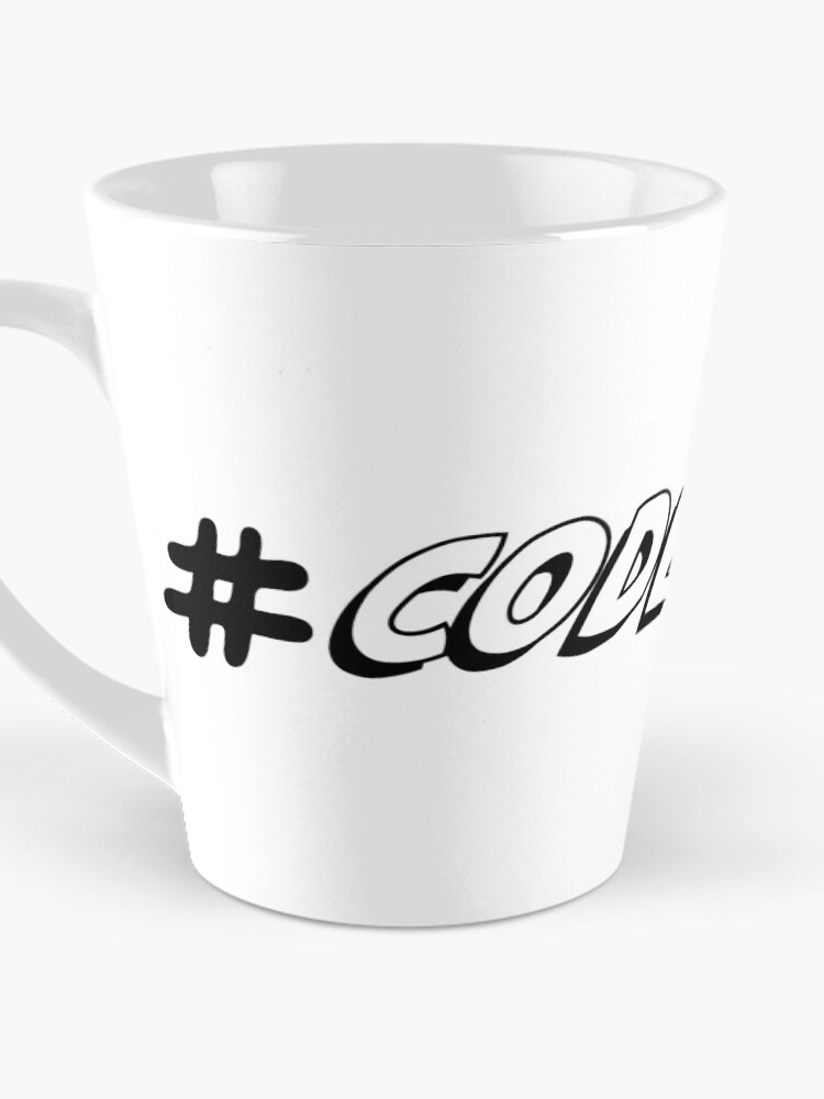 Thumbnail 3 of 4, Coffee Mug, #codeorange designed and sold by bookishduet.