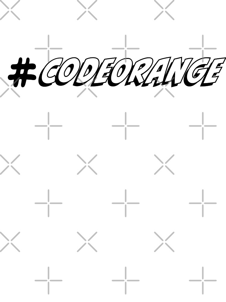 Thumbnail 7 of 7, Oversized T-Shirt, #codeorange designed and sold by bookishduet.