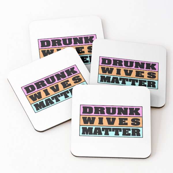 Item preview, Drunk Wives Matter Essential Sticker designed and sold by SW33TSP0T.