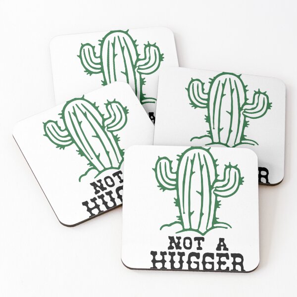 Item preview, I am Not A Hugger Cactus Lover Funny  designed and sold by adrianazola.