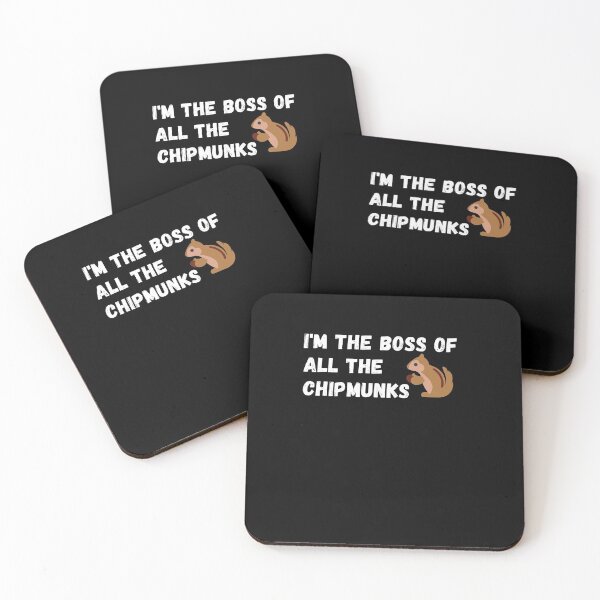 Item preview, I'm The Boss of All The Chipmunks - Funny Cute Squirrel Lover Joke Design Gift designed and sold by GhaliSmith.
